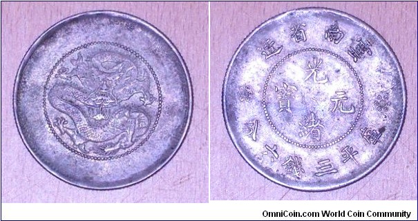 China Yuannon 50 cent. c 13 gram.