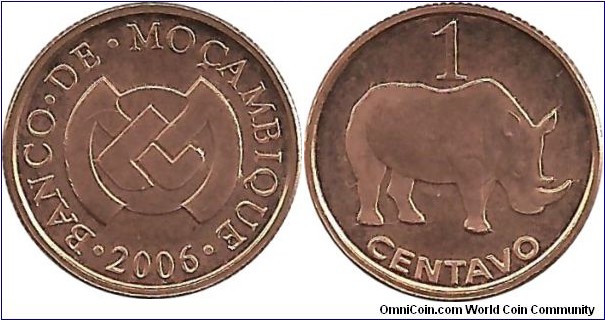 Mocambique 1 Centavo 2006