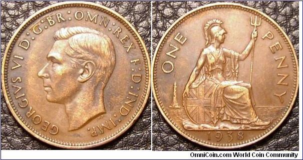 1938 One Penny