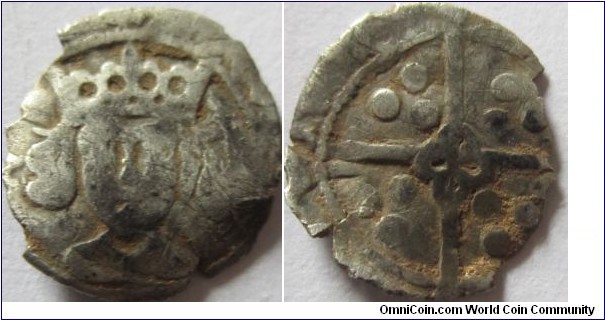 Edward IV penny, badly clipped