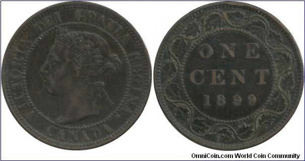 Canada 1 Cent 1899