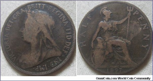 1897 halfpenny fair lower tide