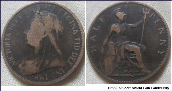 1897 halfpenny fair, higher tide