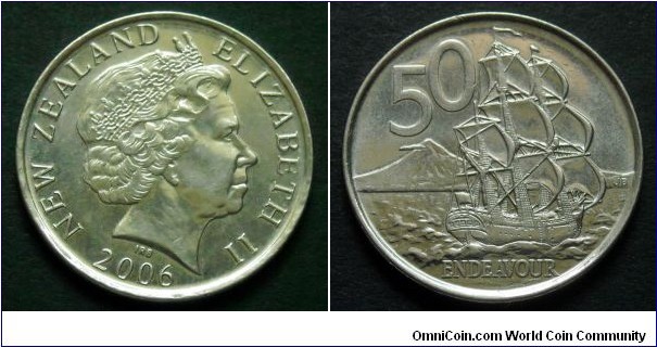 New Zealand 50 cents.
2006