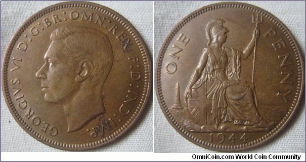 1944 penny EF