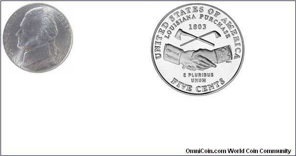 Peace Medal Nickel (D Mint)