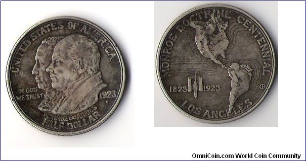 Monroe Doctrine Commemorative Half Dollar