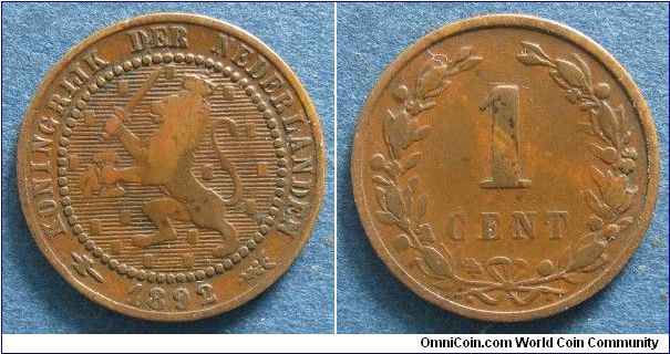 1 cent, bronze