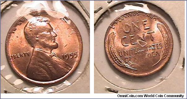 US LINCOLN CENT, THIN PLANCET 1/2 THE THICKNESS AS NORMAL 2.0 grams
