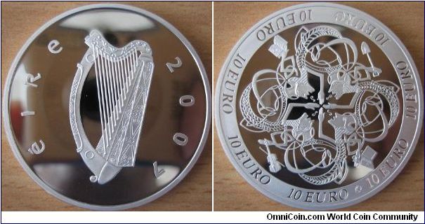 10 Euro - Celtic culture - 28.28 g Ag 925 - mintage 35,000