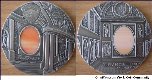 10 Dollars - Tiffany Art IV Mannerism - 62 g (2 oz) Ag 999 - mintage 999 pcs only !