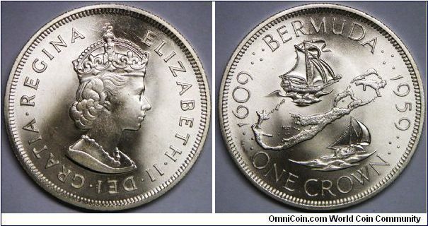 Crown, brilliant uncirculated.