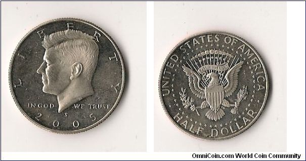 Proof Half Dollar (Coin Roll Hunting)