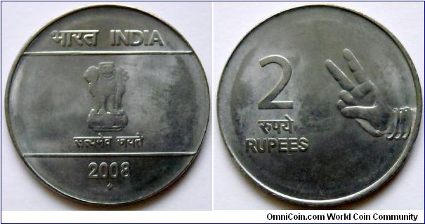 2 rupees.
2008