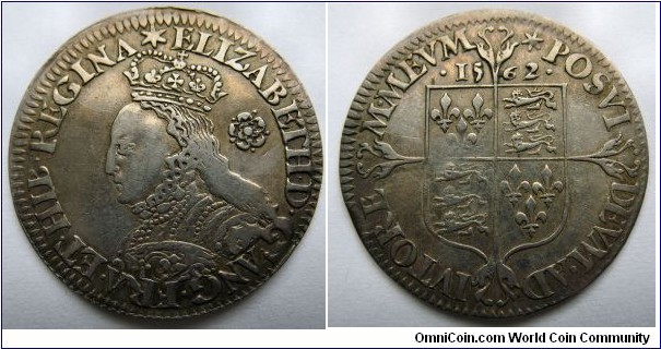 Elizabeth I Sixpence