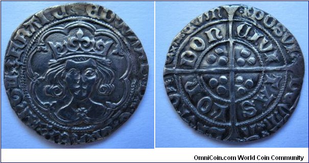 Edward IV second reign groat