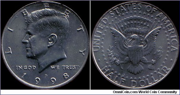 1998-D Half Dollar