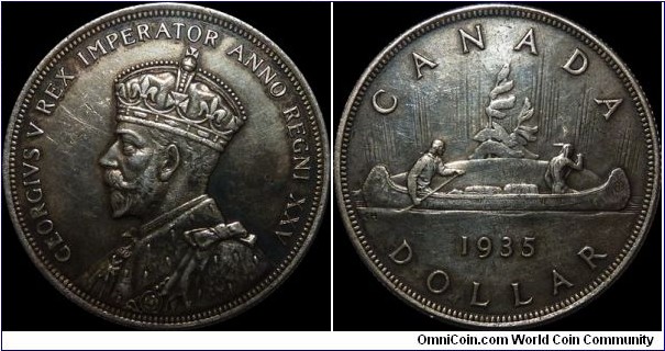 Canada $1 1935