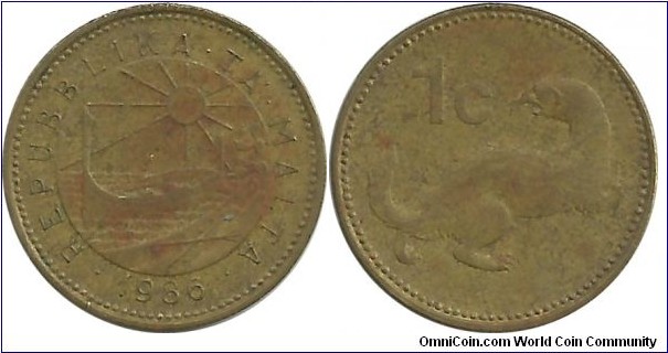 Malta 1 Cent 1986