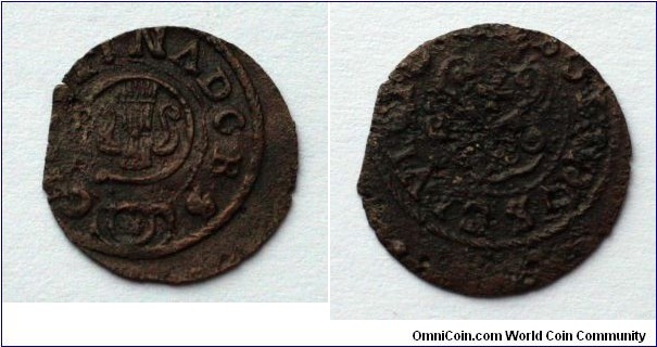 solidus from Riga, circa 1630-1650