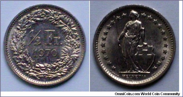 1/2 franc