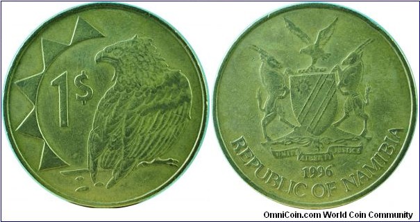 Namibia1Dollar-km4-1996