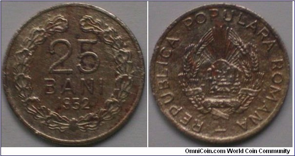 25 bani, republica populara romania