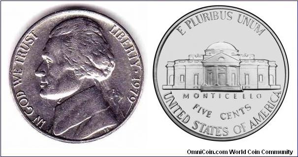 Jefferson 5 cents