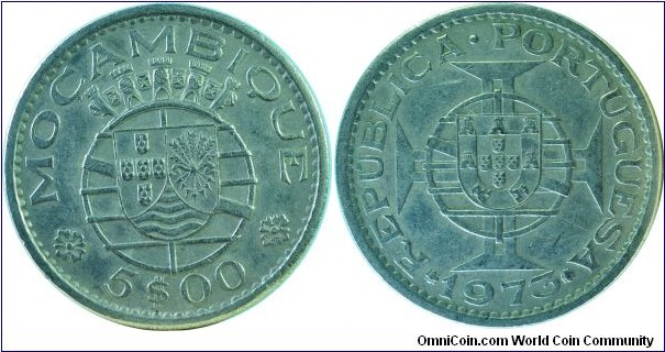 Mozambique5Escudos-km86-1973