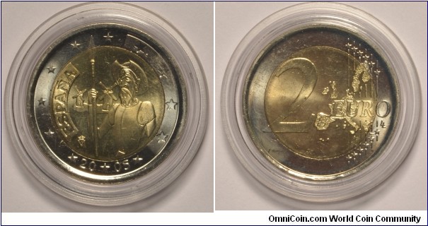 2005 Spain 2€ Commemorative - Don Quixote