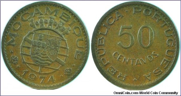 Mozambique50Centavos-km89-1974