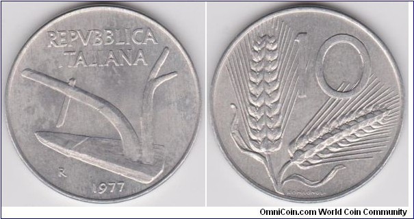 10 Lire 1977