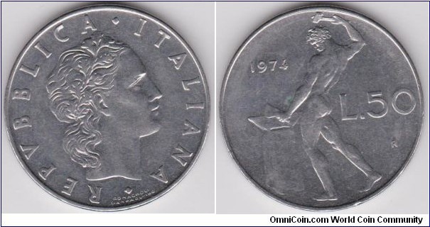 50 Lire 1974