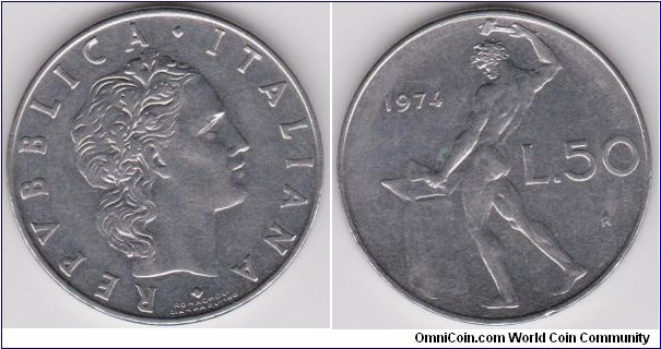 50 Lire 1974