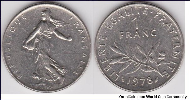 1 Franc 1978