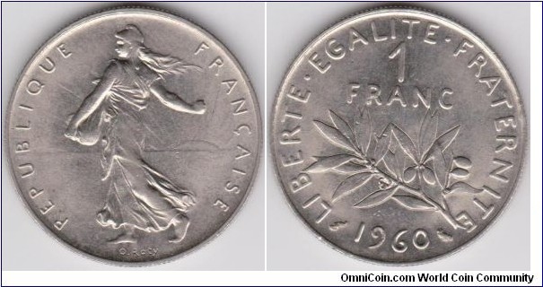 1 Franc 1960