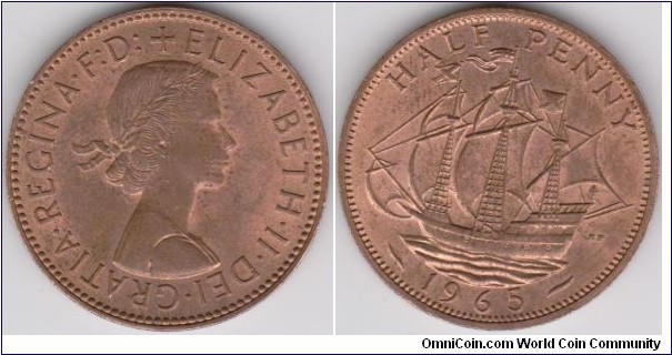 Half Penny 1965
