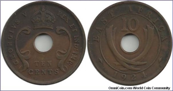 BEAfrica 10 Cents 1924