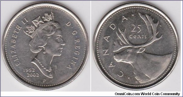 25 Cents Canada 2002