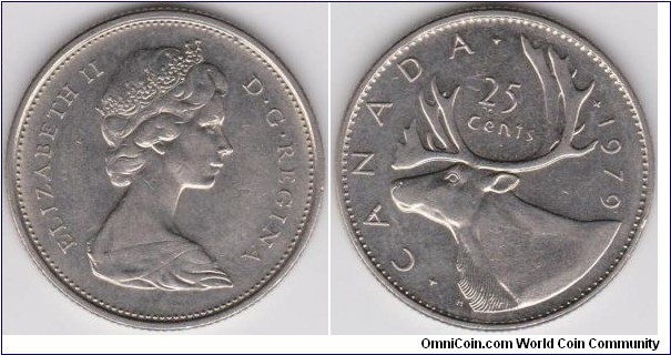 25 Cents Canada 1979