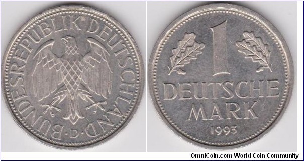1 Mark Germany 1993- D 