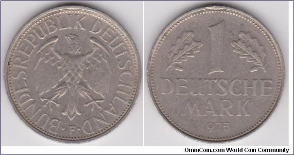 1 Mark Germany 1973-F