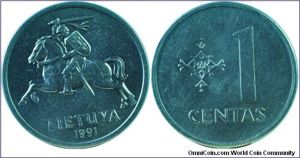 Lithuania1Centas-km85-1991