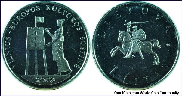 Lithuania1Litas-EuropeanCapitalOfCulture-km(new)-2009