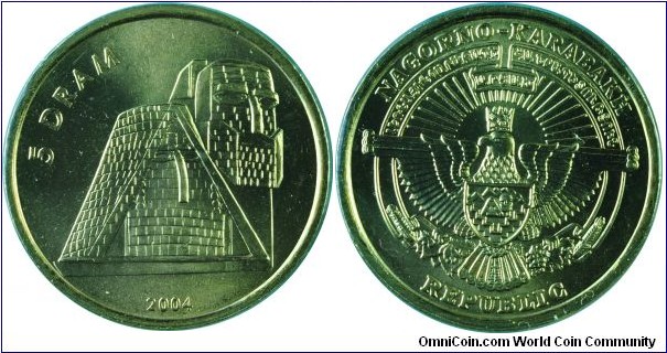 NagornoKarabakh5Dram-MonumentFaces-km12-2004