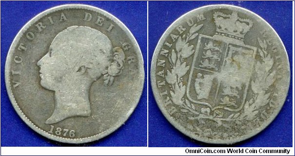 Half Crown.
Victoria (1837-1901).
Mintage 1,113,000 units.


Ag925f. 14,14gr.