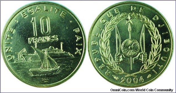 Djibouti10Francs-km23-2004