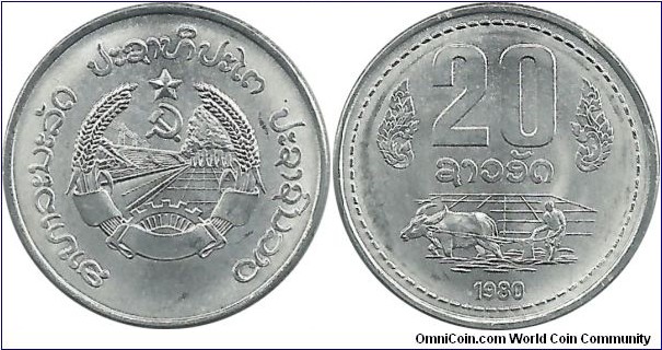 Laos 20 Att 1980