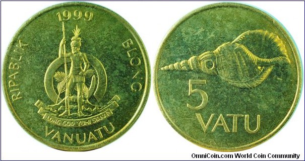 Vanuatu5Vatu-km5-1999