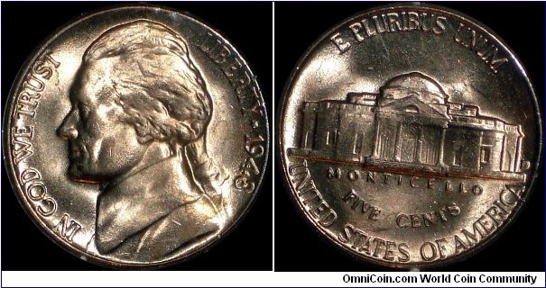 1948D Nickel